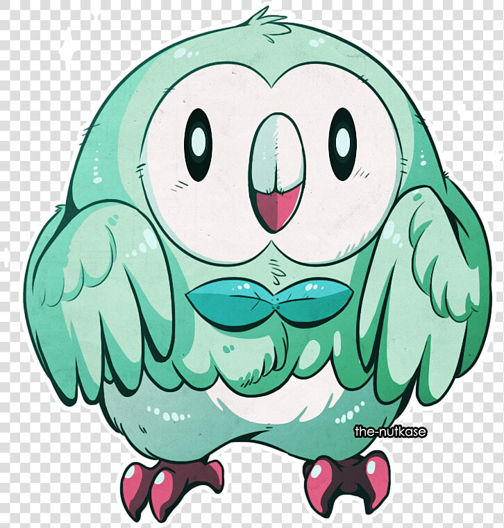 Transparent Rowlet Png   Pokemon Shiny Rowlet Fanart  Png DownloadTransparent PNG