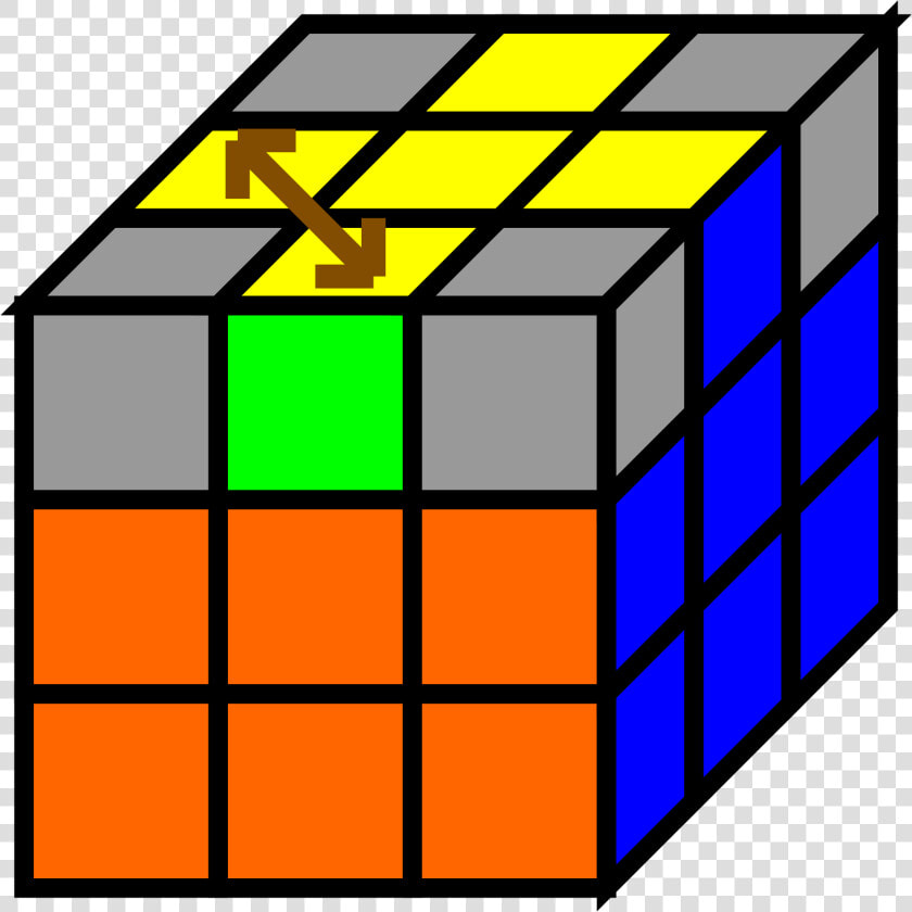 Rubix Cube Png File Rubik S Cube Beginner S Method   Rectangular Prisms With Cubes  Transparent PngTransparent PNG