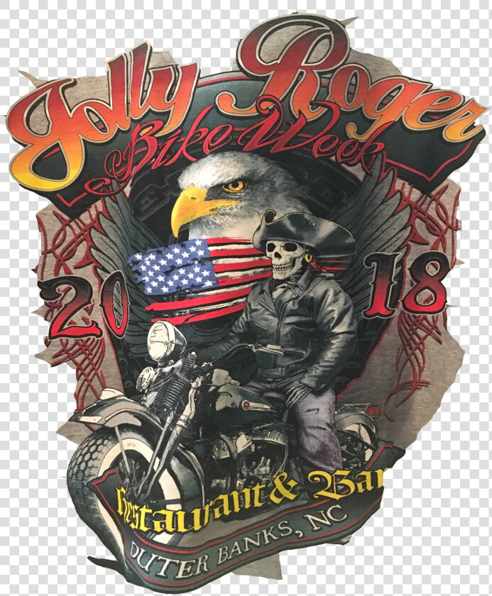 Bike Week T Shirt Jolly Roger Official   Poster  HD Png DownloadTransparent PNG