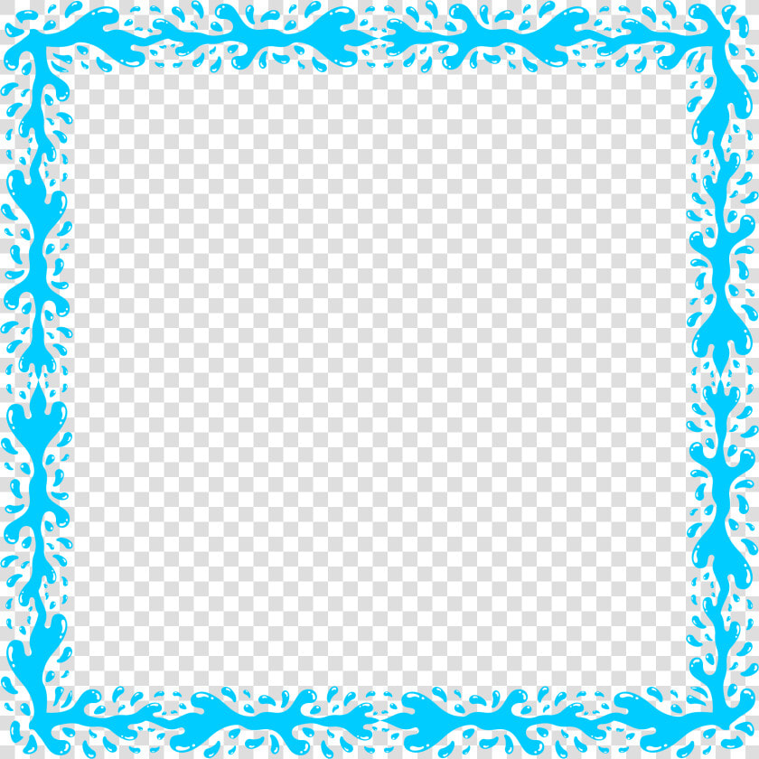 Water Clip Art   Marcos De Agua Png  Transparent PngTransparent PNG