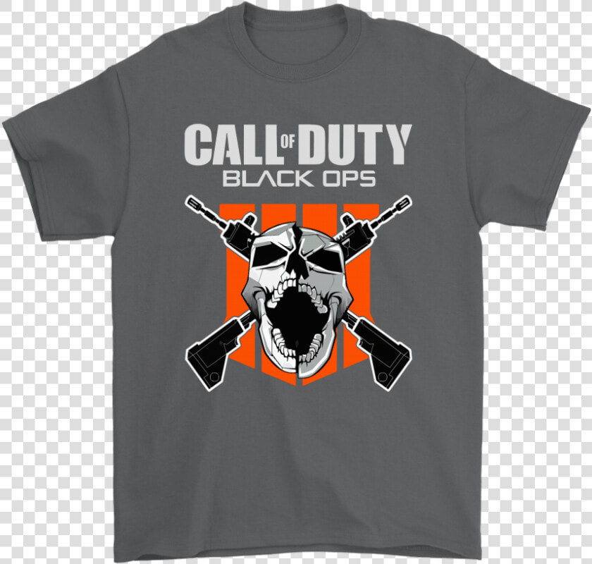 Call Of Duty Black Ops 4 Guns And Skull Shirts   Exhale Panda  HD Png DownloadTransparent PNG