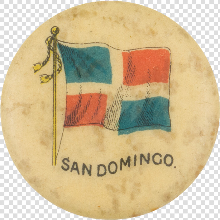 San Domingo Flag Advertising Button Museum   Emblem  HD Png DownloadTransparent PNG