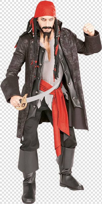 Mens Captain Cutthroat Pirate Costume   Pirate Costume Ideas Men  HD Png DownloadTransparent PNG