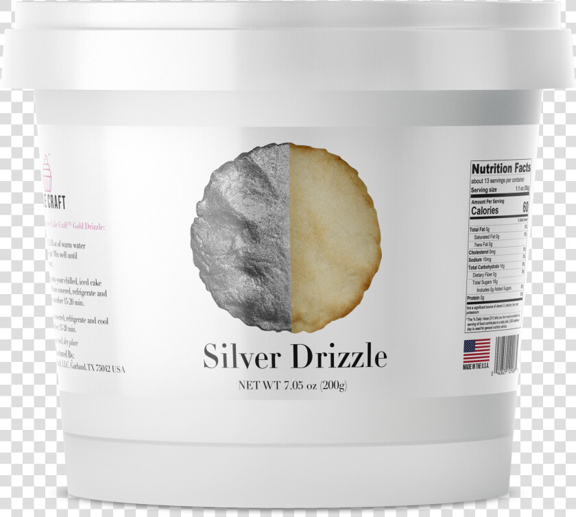 Silver Drizzle   Cake Craft Gold Drizzle  HD Png DownloadTransparent PNG