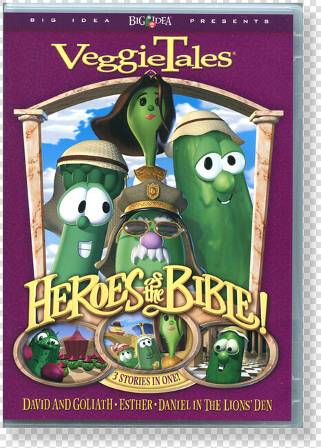 Veggietales Heroes Of The Bible Lions Shepherds  HD Png DownloadTransparent PNG