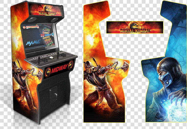 Arcade Cabinet Artwork Mix  HD Png DownloadTransparent PNG