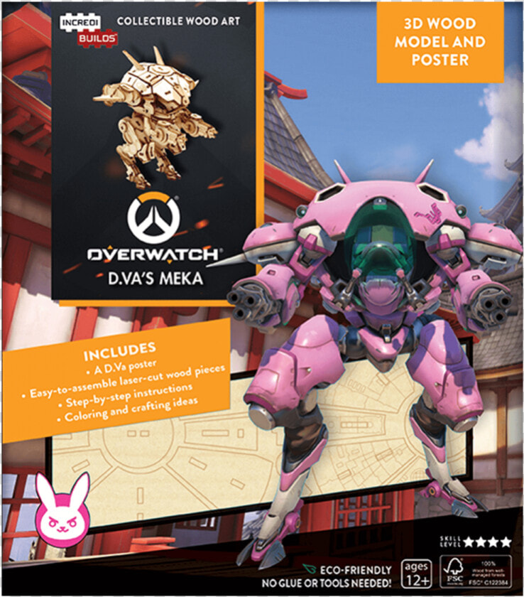 Diva 3d Model Wood Overwatch  HD Png DownloadTransparent PNG