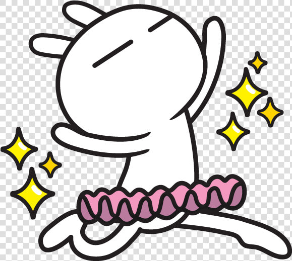 Tuzki Gif Dancing Google Search  HD Png DownloadTransparent PNG