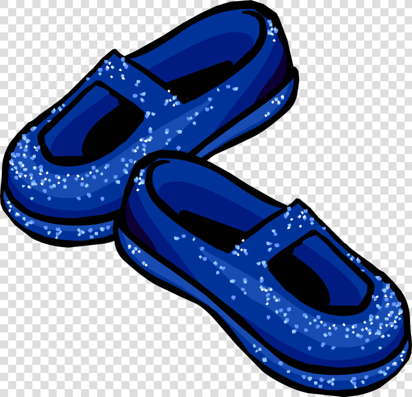 Blue Stardust Slippers   Blue Slippers Clip Art  HD Png DownloadTransparent PNG