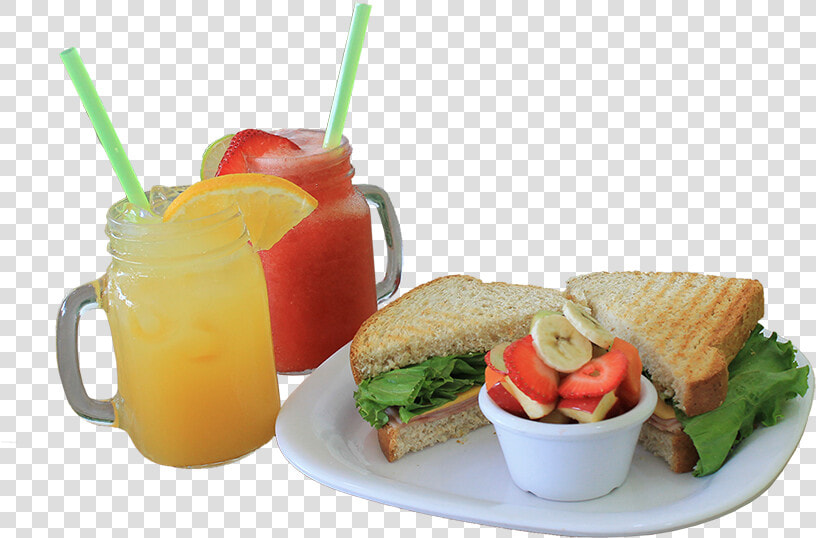 Sandwich Fruta Y Jugo  HD Png DownloadTransparent PNG