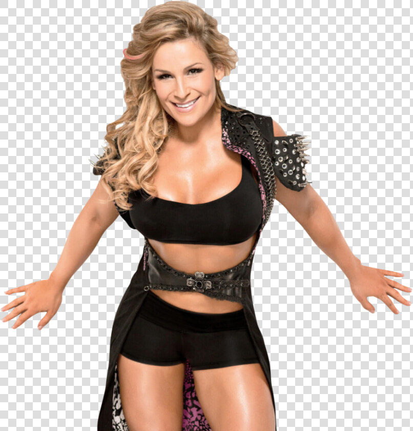 Wwe Diva Natalya In Hot Black Dress   Wwe Diva Natalya Neidhart2014  HD Png DownloadTransparent PNG