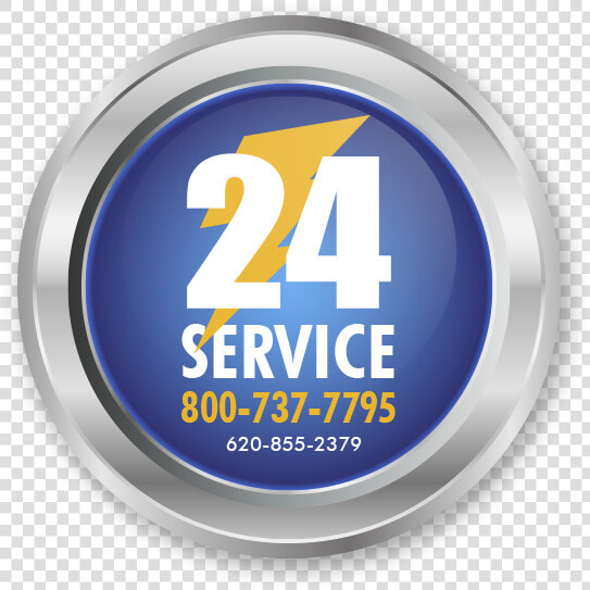 24hr Service Button Small   Circle  HD Png DownloadTransparent PNG