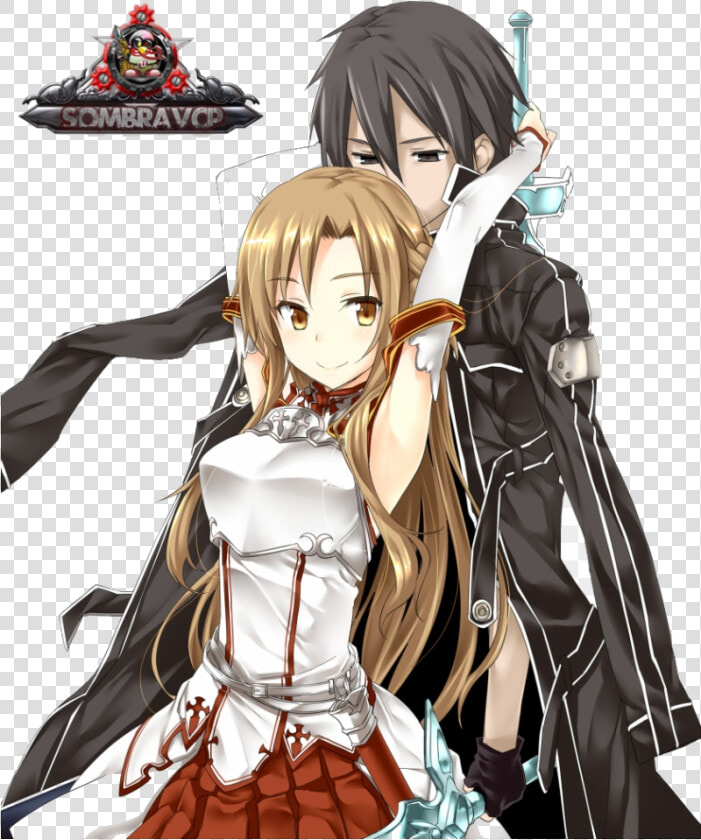 Sword Art Online Render Couple Free Transparent Png   Sword Art Online Render  Png DownloadTransparent PNG