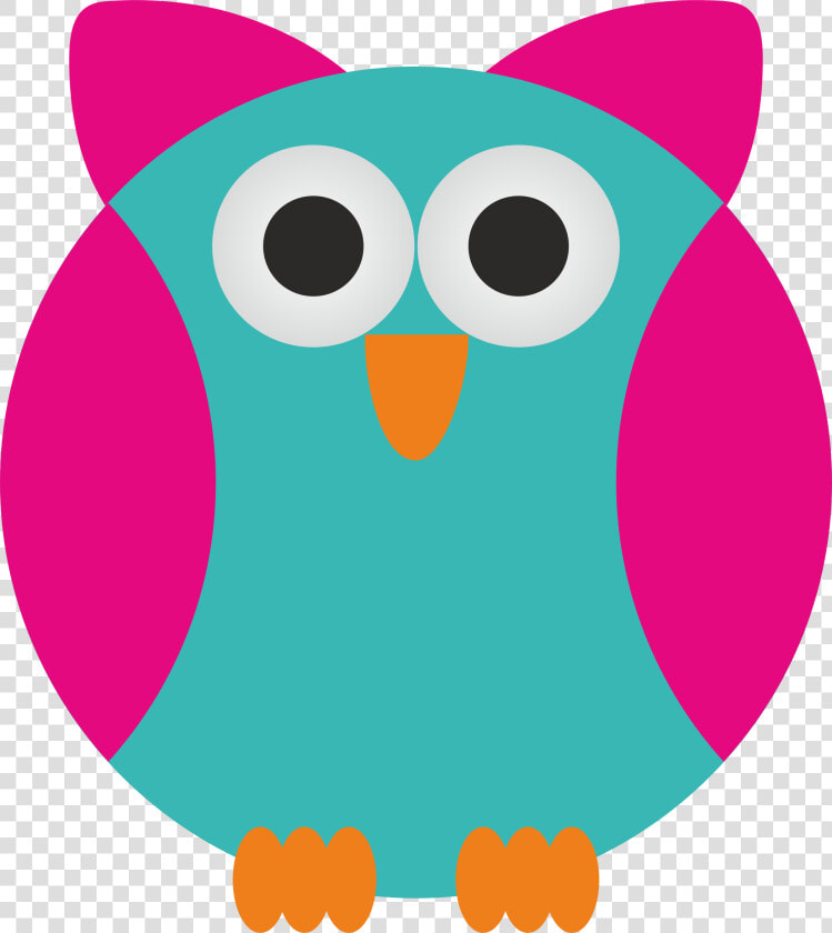 Simple Owl Clip Arts   รูป นก ฮูก การ์ตูน น่า รัก  HD Png DownloadTransparent PNG