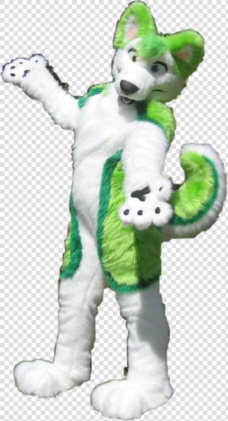  furries  furry  fursuit  fursona  freetoedit   Green Wolf Mascot Costume  HD Png DownloadTransparent PNG