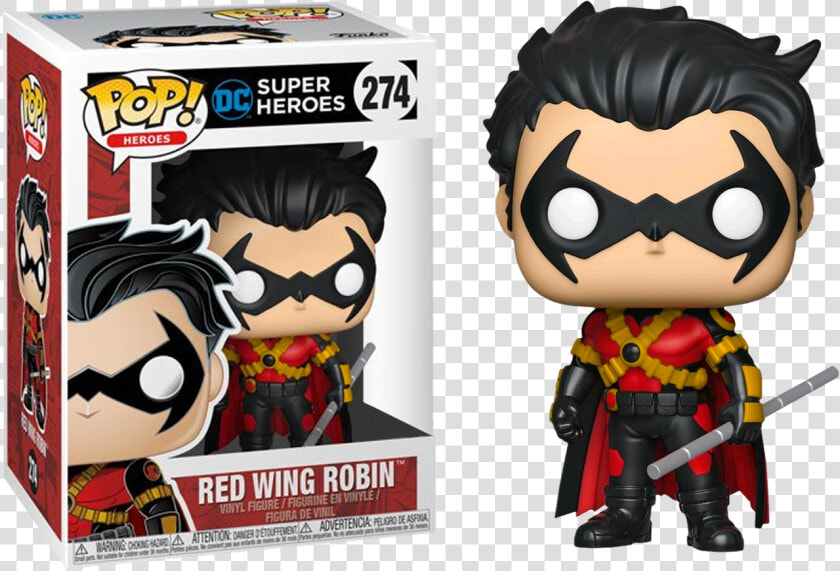 Dc Robin Png   Funko Pop Red Wing Robin  Transparent PngTransparent PNG