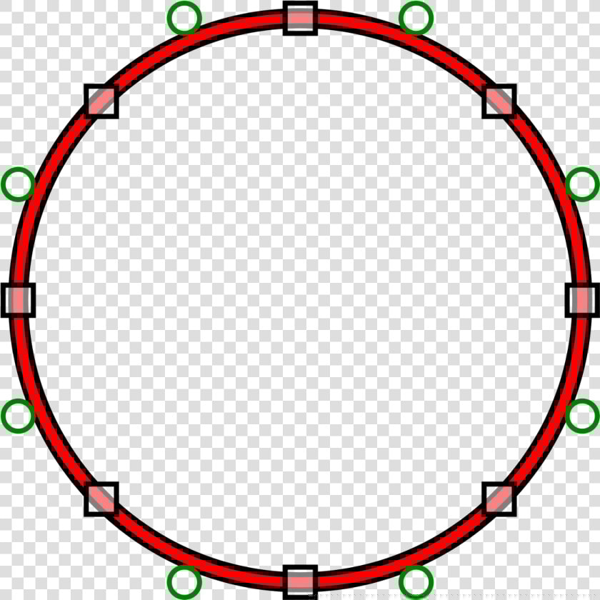 Bezier Curve Circle  HD Png DownloadTransparent PNG