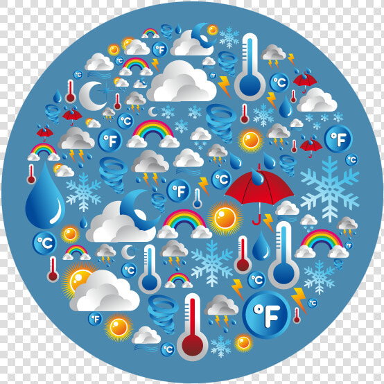 Wather Circle For Benefit To Meditation   Decoration Sur Le Climat  HD Png DownloadTransparent PNG