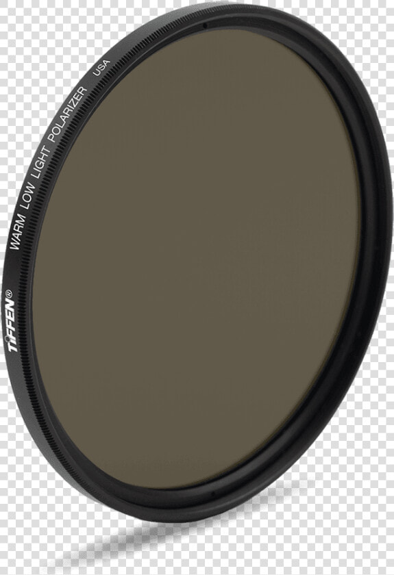 Warm Low Light Polarizer Screw in Filter   Tiffen Circular Polarizer  HD Png DownloadTransparent PNG