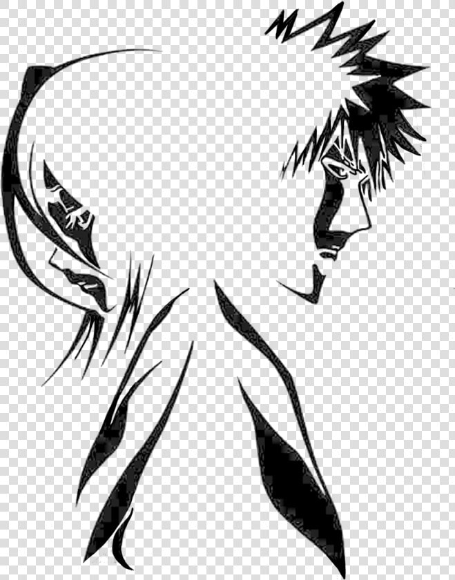 Bleach Rukia Black And White  HD Png DownloadTransparent PNG