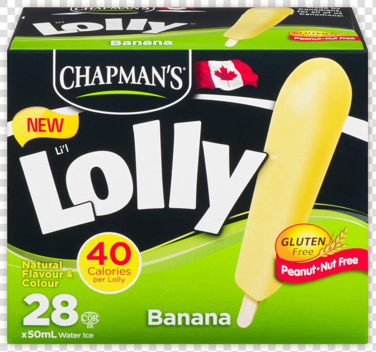 Chapman S Banana Lolly   Banana  HD Png DownloadTransparent PNG