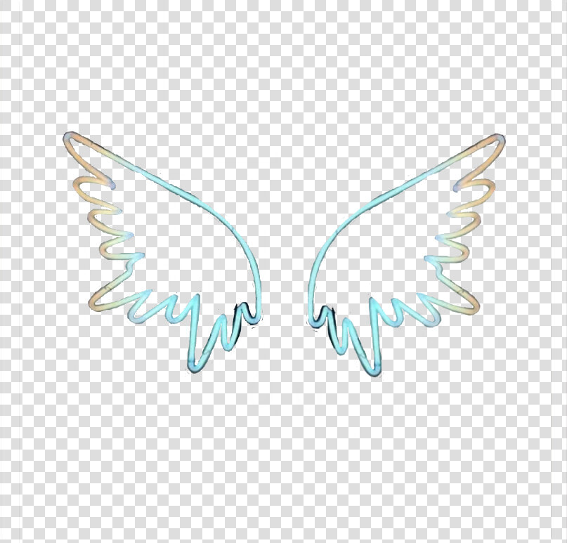  freetoedit  wings  neon  neonwings  wingsneon   Swallowtail Butterfly  HD Png DownloadTransparent PNG