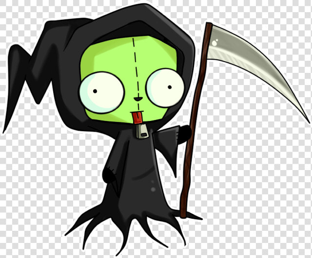 Reaper Clipart Transparent Background   Invader Zim Gir Grim Reaper  HD Png DownloadTransparent PNG