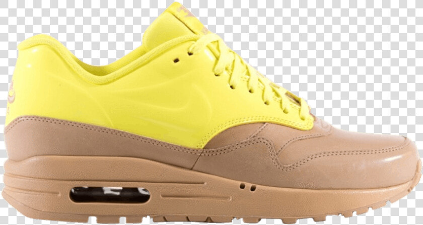Wmns Nike Air Max 1 Vt Qs Sonic Yellow Vachetta   Sneakers  HD Png DownloadTransparent PNG
