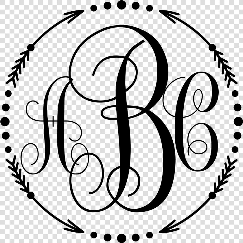 Monogram Decal arrow Circle   Wake Up Teach Kids Be Awesome Svg  HD Png DownloadTransparent PNG
