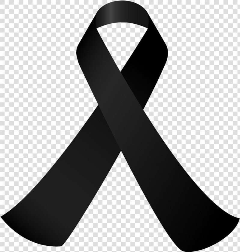 11 September Attacks Black Ribbon Awareness Ribbon   Memory Of Black Ribbon  HD Png DownloadTransparent PNG