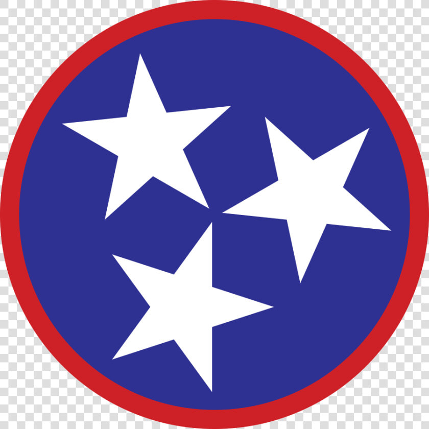 Blue   Vector Tennessee Tri Star  HD Png DownloadTransparent PNG