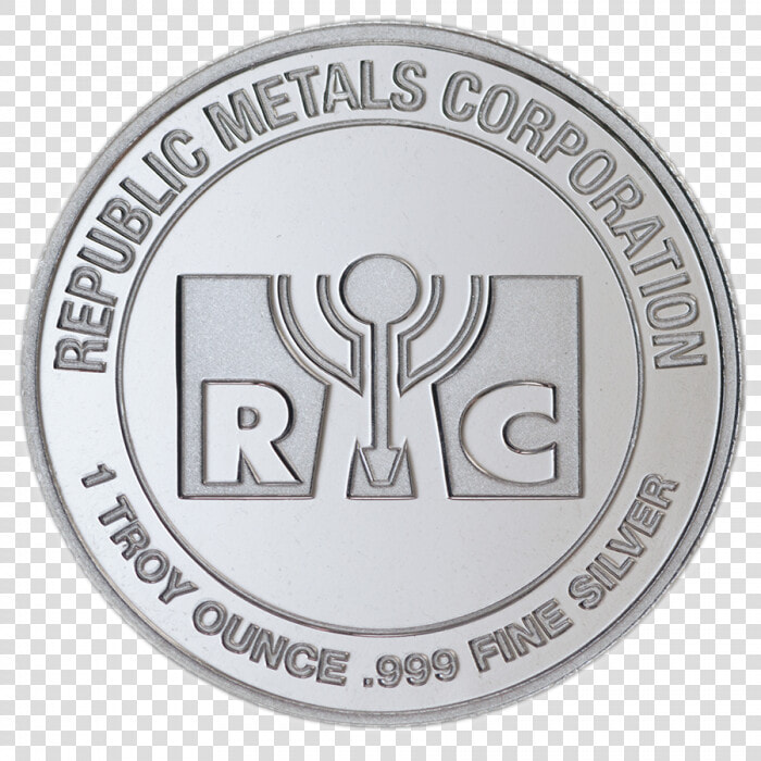 Republic Metals Corporation 1 Troy Oz Silver  HD Png DownloadTransparent PNG