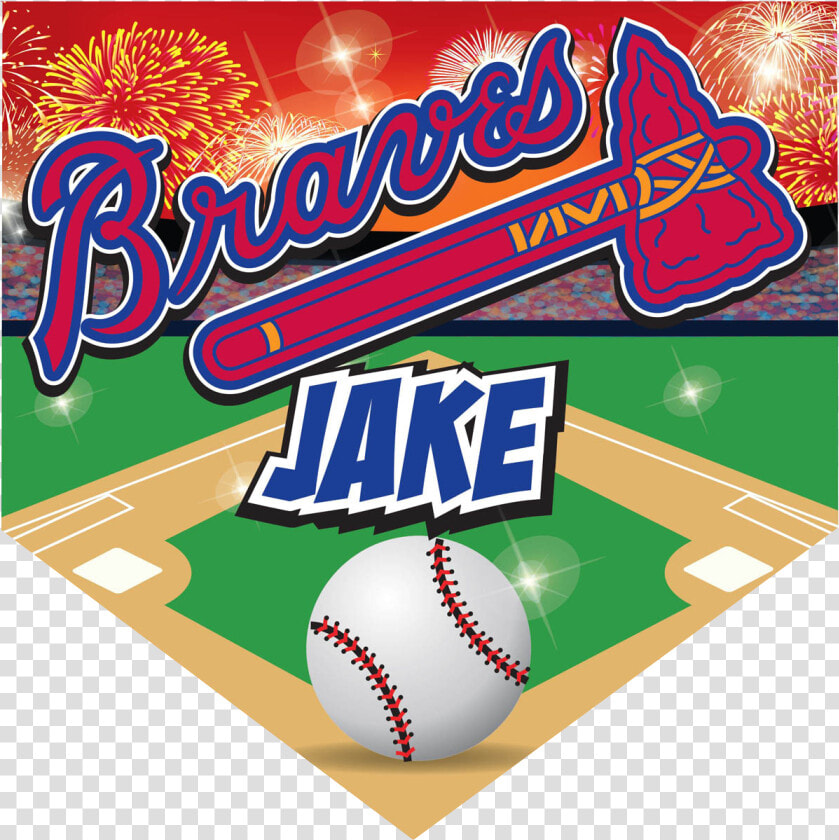 Braves Home Plate Individual Team Pennant  HD Png DownloadTransparent PNG
