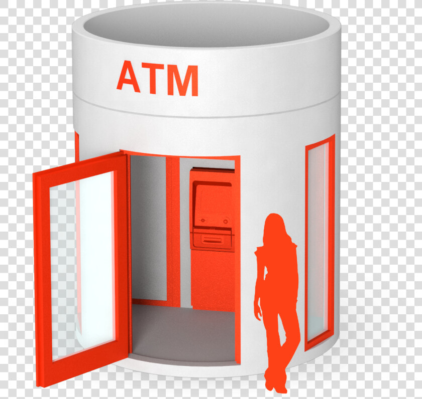 Bboxx Atm 1 Atm With Anteroom   Mobiler Geldautomat  HD Png DownloadTransparent PNG