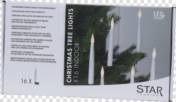 Candle Tree Lights Slimline   Star Trading  HD Png DownloadTransparent PNG