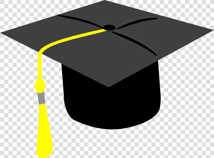 Graduation Clip Art Dromgae Top   Orange And Black Graduation Cap  HD Png DownloadTransparent PNG