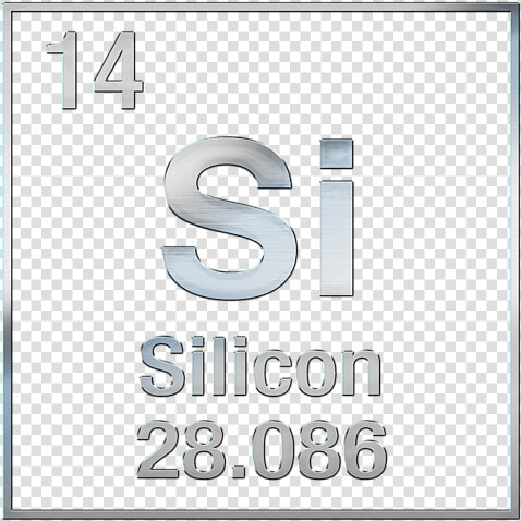 Periodic Table Element Silicon  HD Png DownloadTransparent PNG