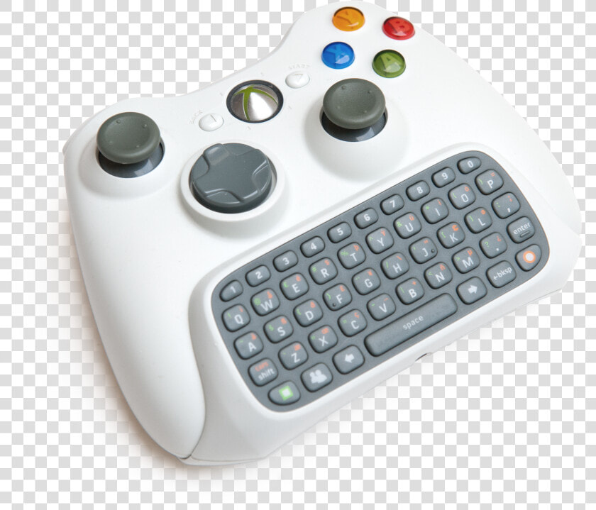 Xbox 360 Chatpad Controller   Xbox 360 Controller Port  HD Png DownloadTransparent PNG