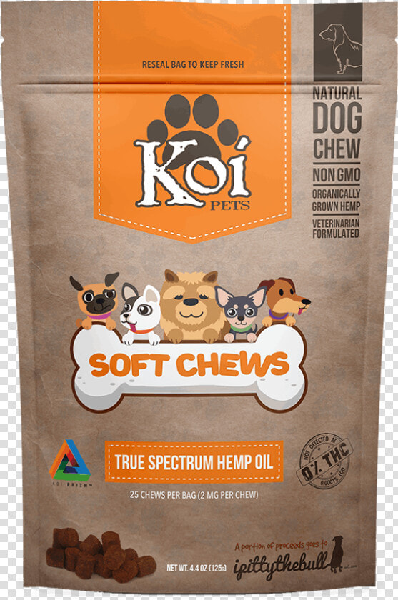 Koi True Spectrum Hemp Oil 2mg Cbd Pet Soft Chews   Koi Cbd Soft Chews  HD Png DownloadTransparent PNG