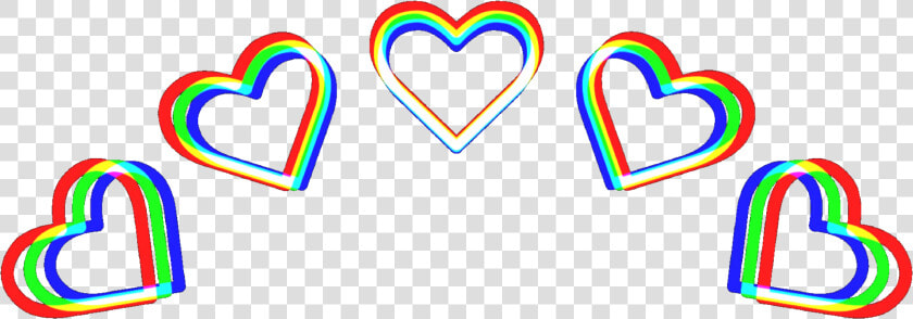  crown  heart  vhs  3d  heart Crown  selfie  aesthetic   Picsart Heart Crown Png  Transparent PngTransparent PNG