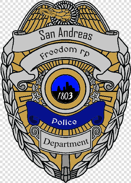 San Andreas Police Badge  HD Png DownloadTransparent PNG