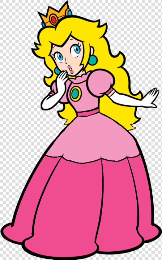 Fair Princess Toadstool Classic 2d By Joshuat1306   Princess Peach 2d  HD Png DownloadTransparent PNG