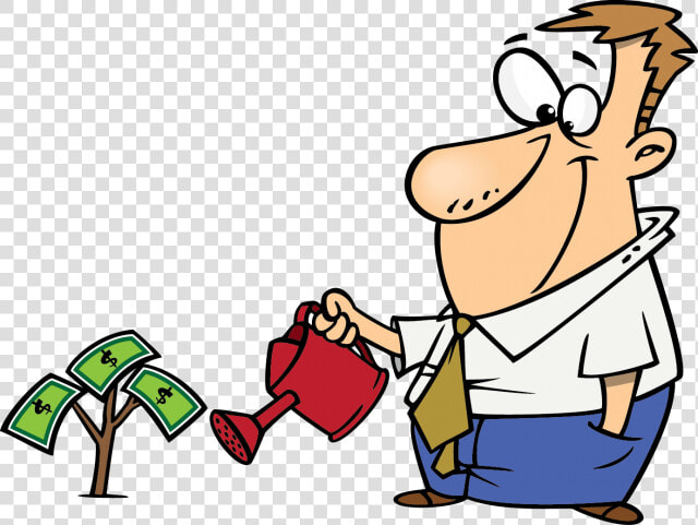 Watering Money Tree Image Library Stock   Watering Money Tree Png  Transparent PngTransparent PNG