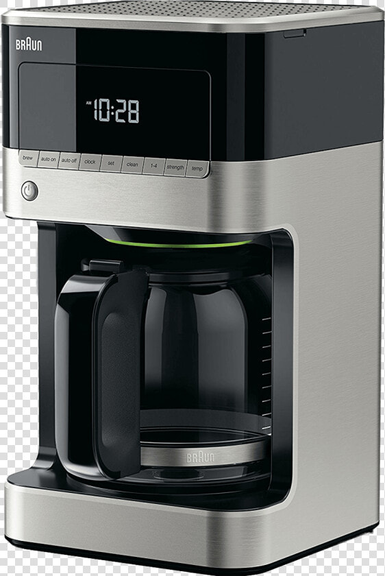 Braun Brewsense 12 cup Drip Coffee Maker   Braun Coffee Maker Clean Light  HD Png DownloadTransparent PNG