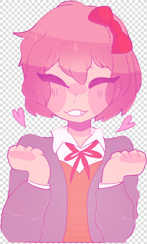 Shsl Gf Lover On Twitter   Sayori Ddlc Fanart Cute  HD Png DownloadTransparent PNG