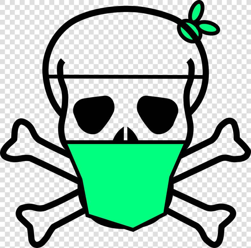 Skull With Surgical Mask  HD Png DownloadTransparent PNG