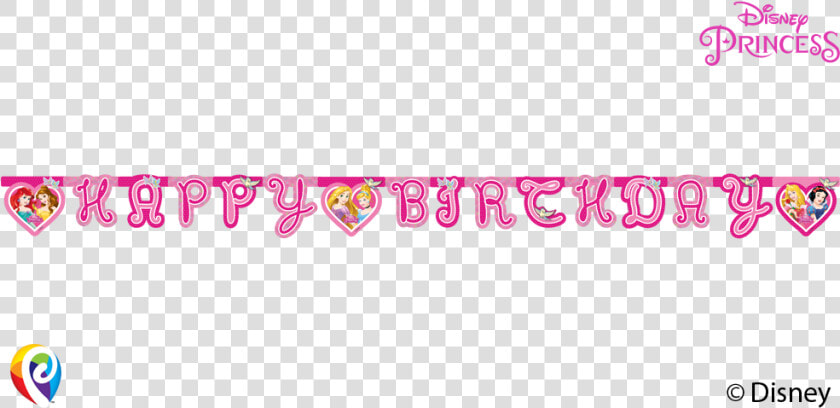 Princess Banner Png   Happy Birthday Banner Disney Princess  Transparent PngTransparent PNG