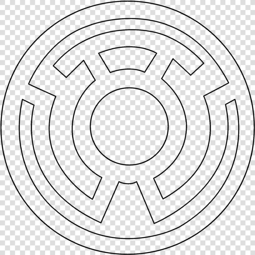 Transparent Martian Manhunter Png   Lantern Corps Symbols Outline  Png DownloadTransparent PNG