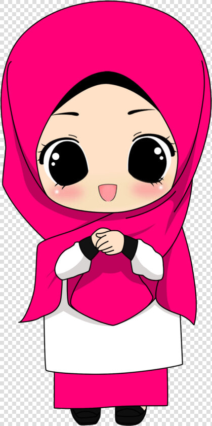 Gambar Kartun Muslimah Png 1 Png Image   Hijab Cartoon Png  Transparent PngTransparent PNG