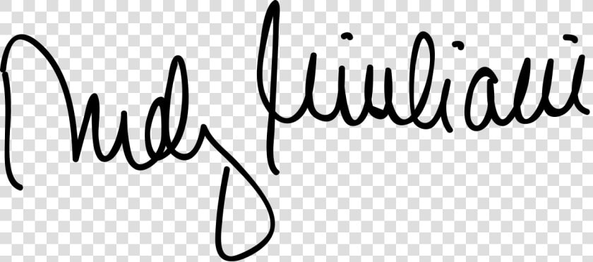 Donald Trump Signature Png   Rudolph Giuliani Signature  Transparent PngTransparent PNG